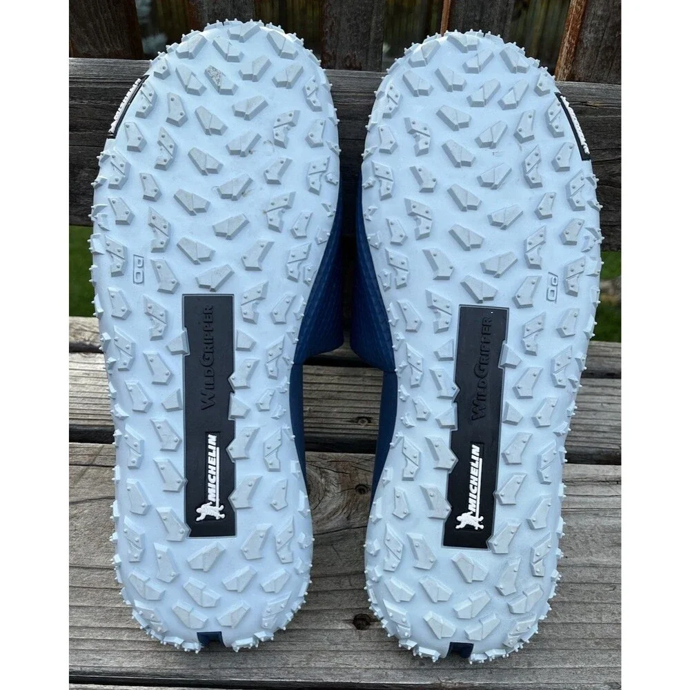 Under Armour Project Rock Brahma Bull Men's 12 Slide Sandals Michelin Soles Blue